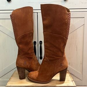 Timberland Women's Earthkeepers Stratham Heights Tall Waterproof Boot Size 6.5